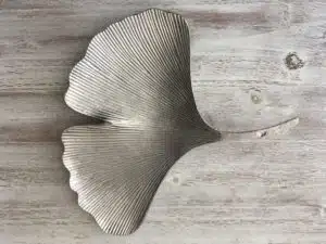 Décor aluminium feuille gingko