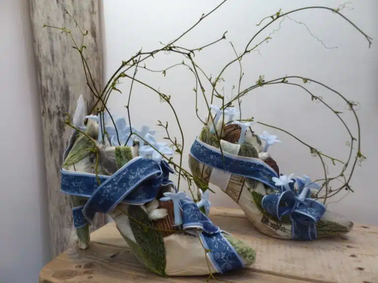 Duo chaussures déco