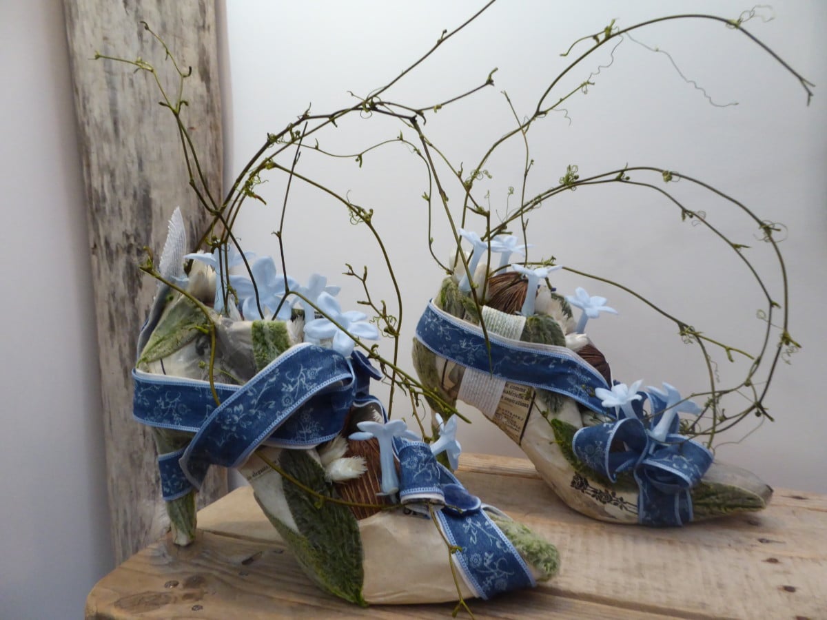 Duo chaussures déco
