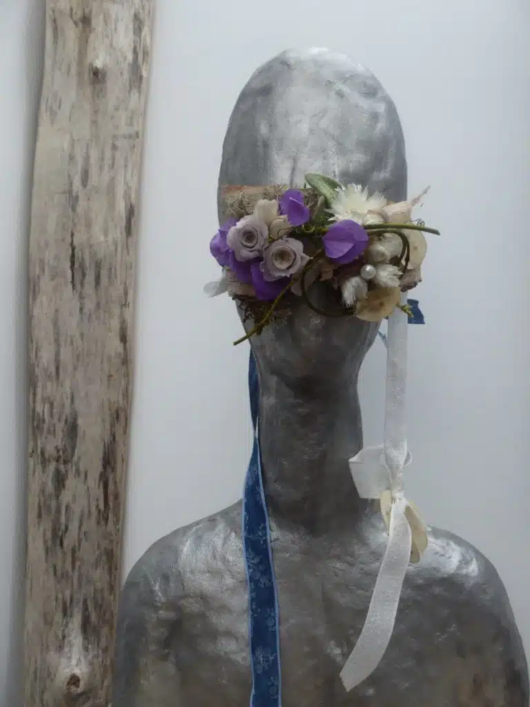 Masque de fleurs décoratif Yann-H2o