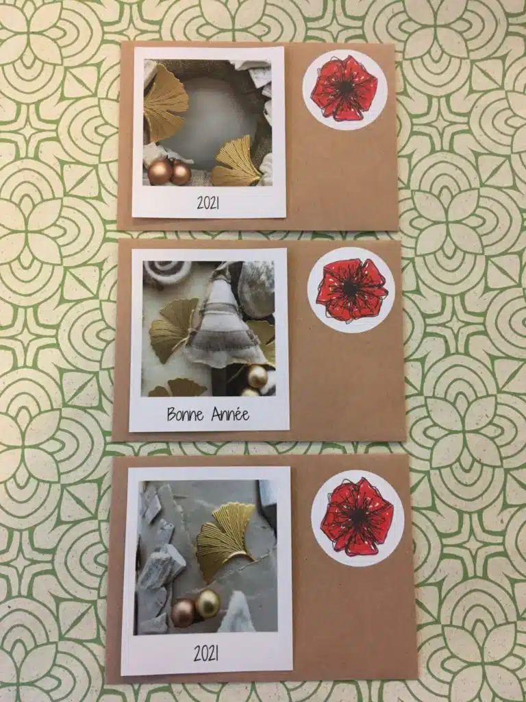 Idées Jolies Cartes de Voeux Yann-H2o