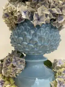 Vase Coupe Bleu - Fleuriste Paris 11 - Yann-H2o - Métro Voltaire -