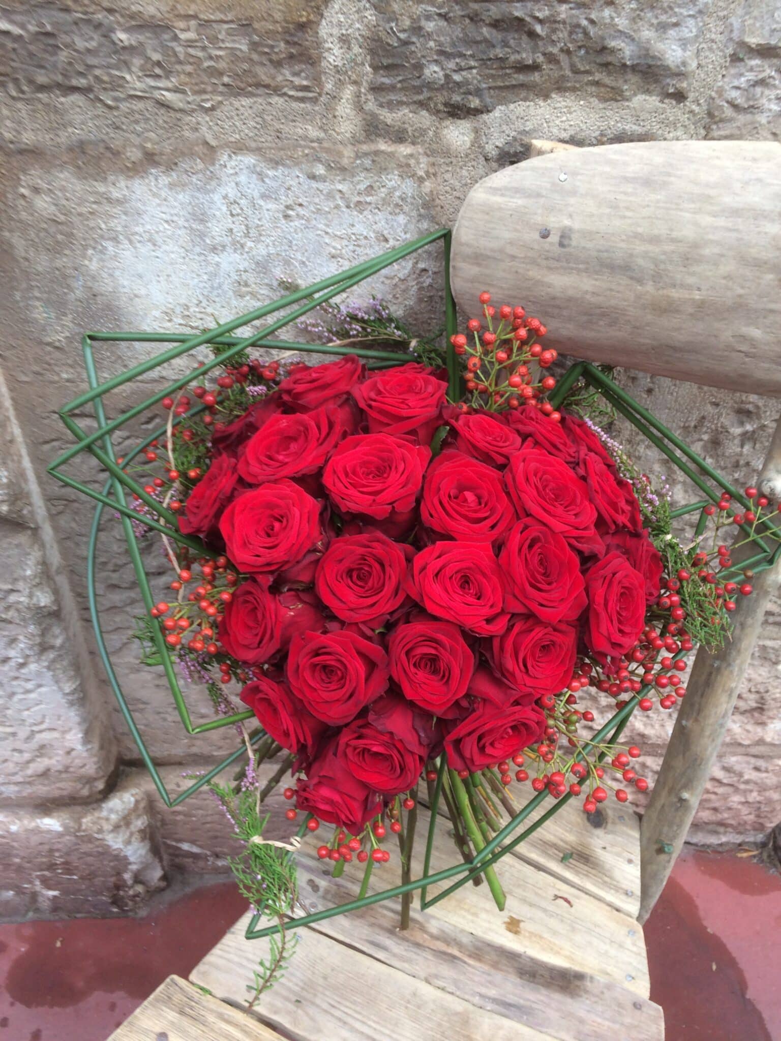 Bouquet Saint Valentin Yann-H2o Artisan Fleuriste Paris 11