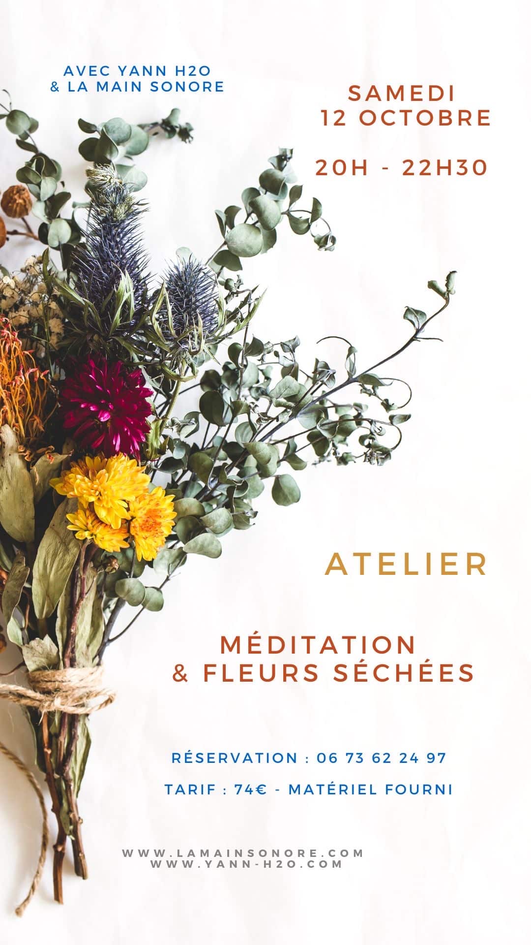 Atelier de Méditation et de Fleurs Paris 11