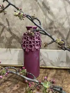 Vase Haut Fuchsia