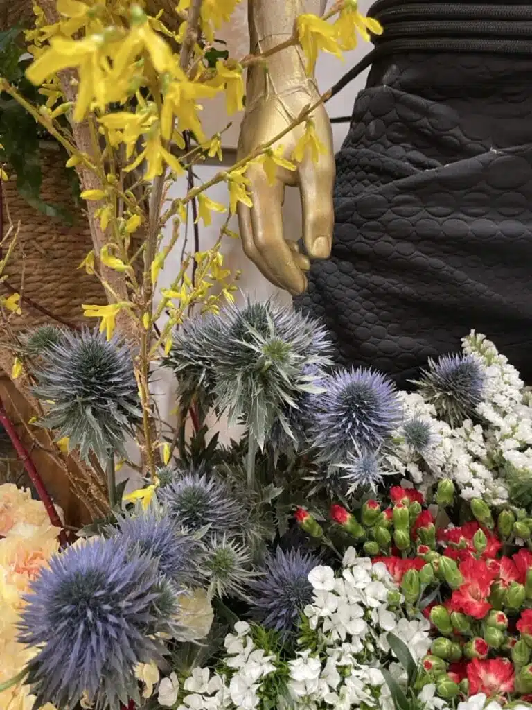 Fleurs de saison et textures chez fleuriste Paris 11